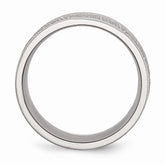 Sophia Jewelers Polished Stainless Steel 9mm Engravable Wedding Band